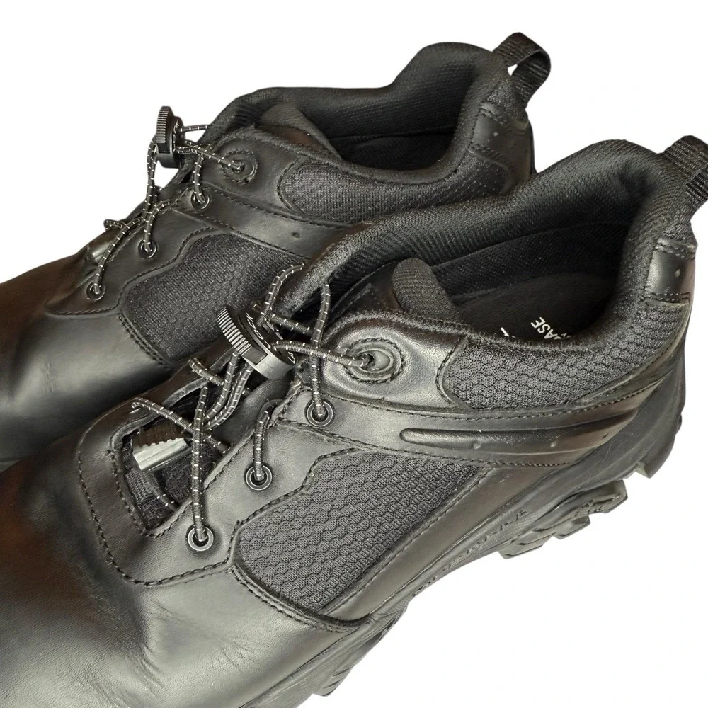 Merrell Moab Adventure 3 Shoes 10.5 Sneaker‎ Black Leather Work Walking Hiking